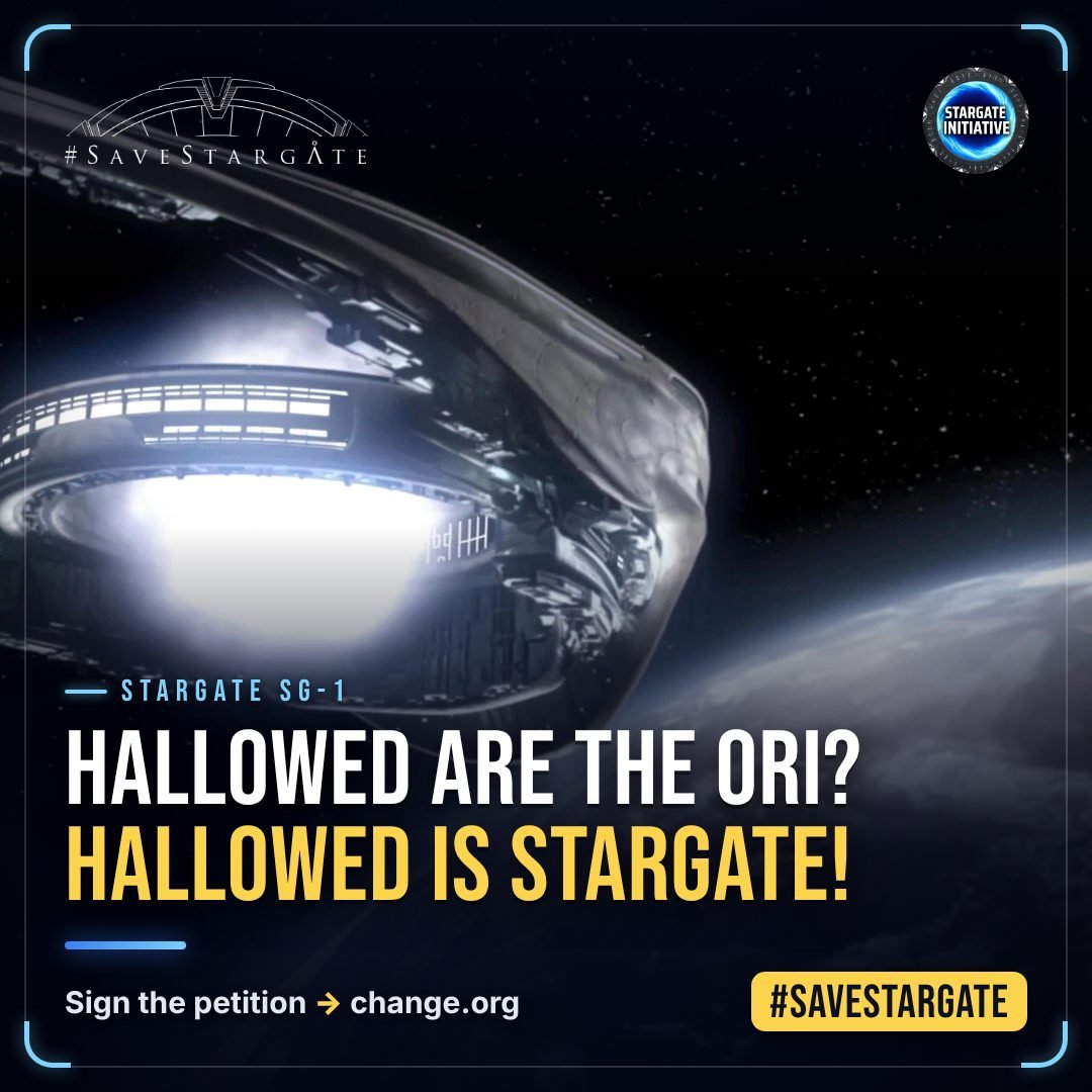 #SaveStargate visual: Hallowed are the Ori? Hallowed is Stargate!