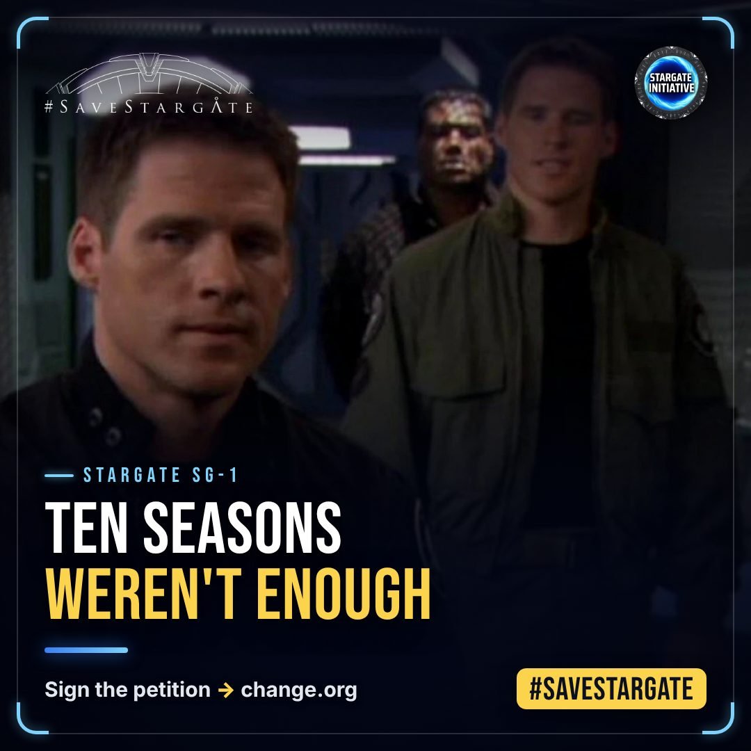 #SaveStargate visual: Ten seasons weren't enough
