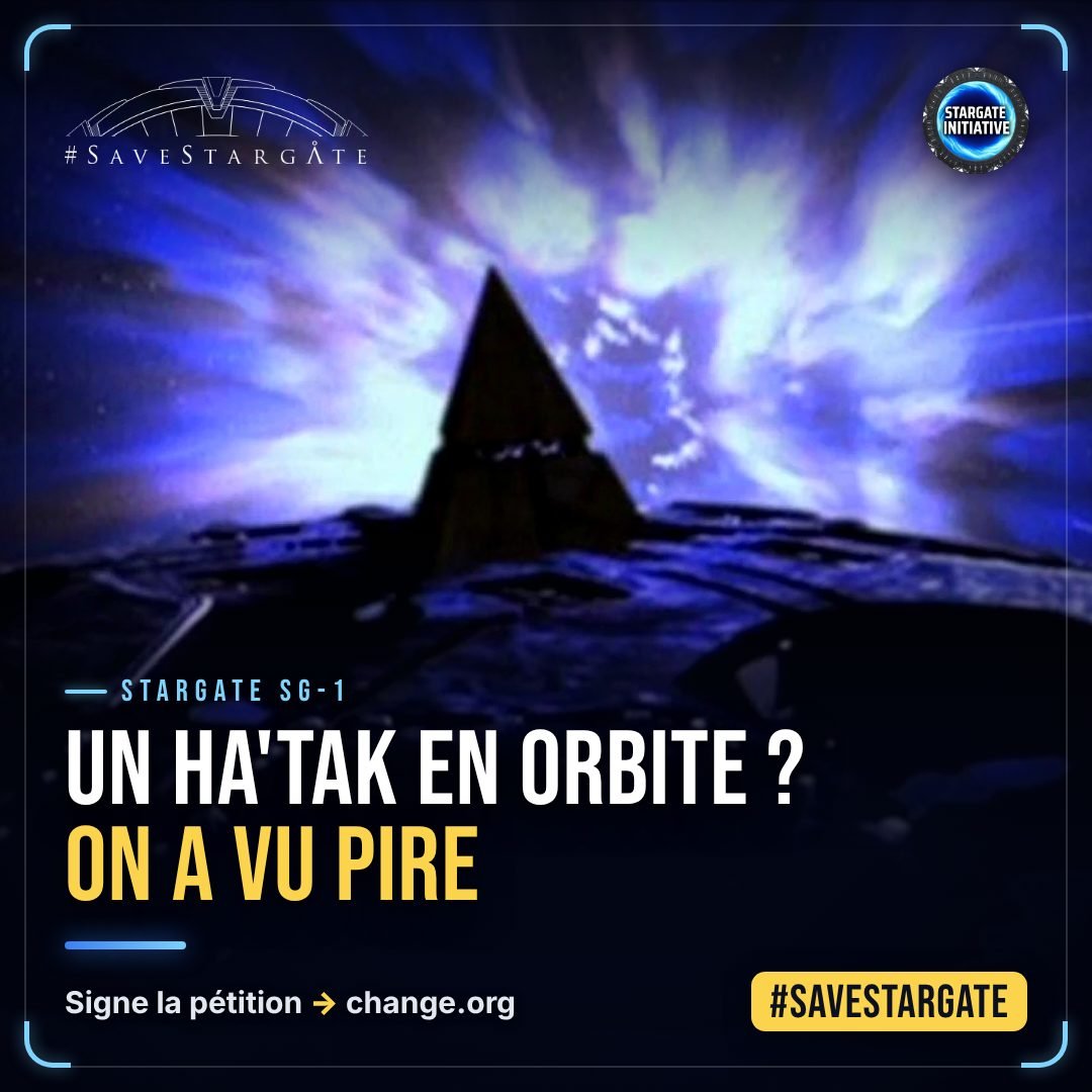 Visuel #SaveStargate : Un Ha'tak en orbite ? On a vu pire